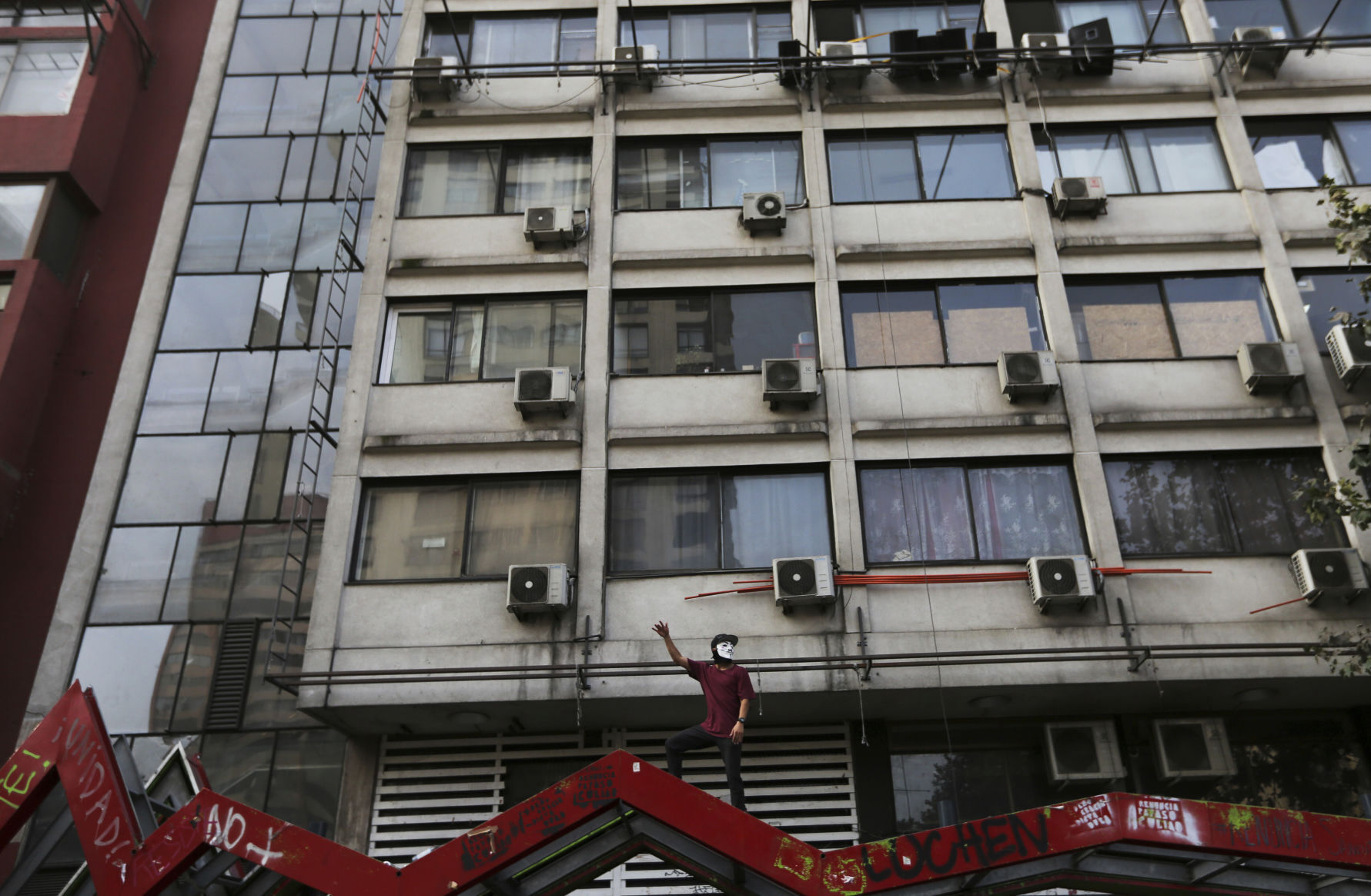 APTOPIX Chile Protests